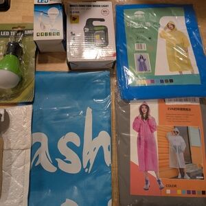 New Lot Of Camping Necessities NIP